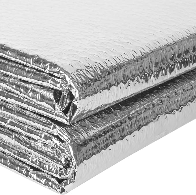 ToLanbbt Reflective Insulation Roll, 23.6IN x 25FT Double Bubble Wrap by ToLanbbt