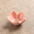 Flower Ceramic Jewelry Dish, Floral Ring Holder Tray | Petite bowl keeps rings by Unknown