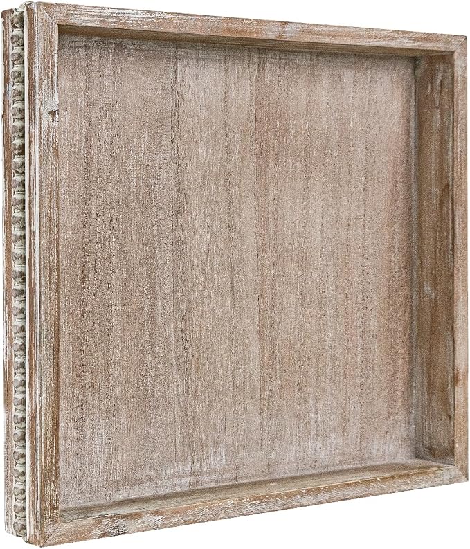 Wooden Decorative Tray, Small Serving Tray by CEDARLUX
