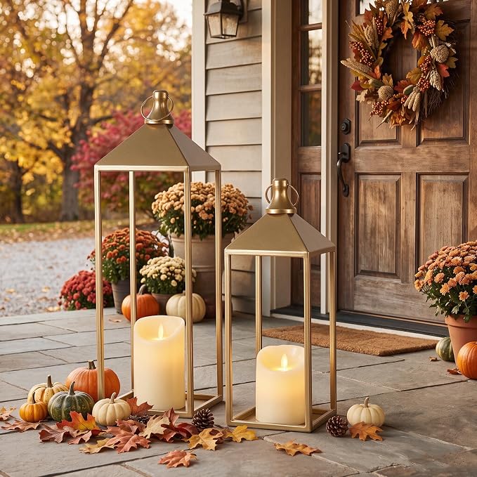 Set of 2 Decorative Lanterns - Image 7
