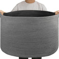 OIAHOMY 105L Extra Large Blanket Basket by MasterofSpaceOptimization