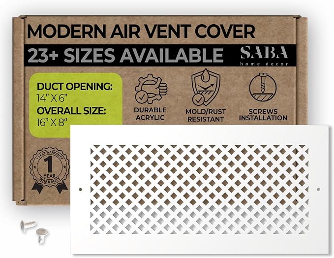 SABA Home Decor Air Vent Cover Grille by SABAHomeDecor
