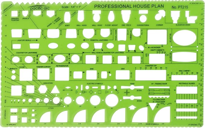 Pacific Arc Professional House Plan Template Guide, by PacificArc