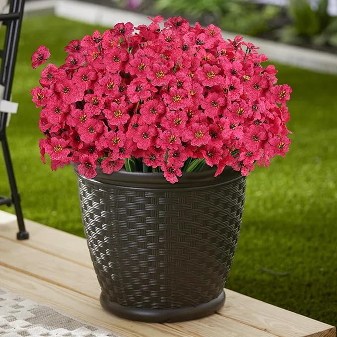 24PCS UV Resistant Artificial Flowers - Image 6