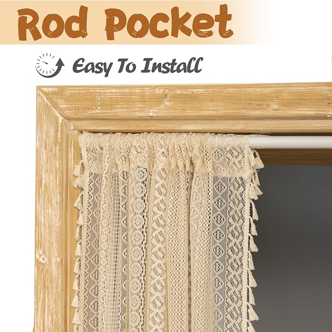 Sutuo Home Boho Doorway Curtains - Image 4