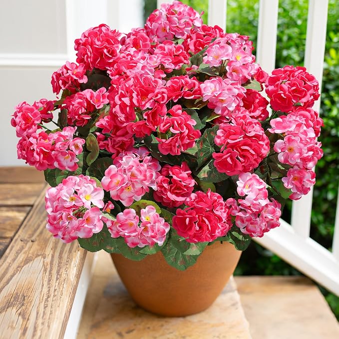 Artificial Geranium Fake Flowers by HyeFloraartificialflowers