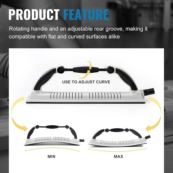 15PCS Adjustable Radius Flexible Sanding Block - Image 4