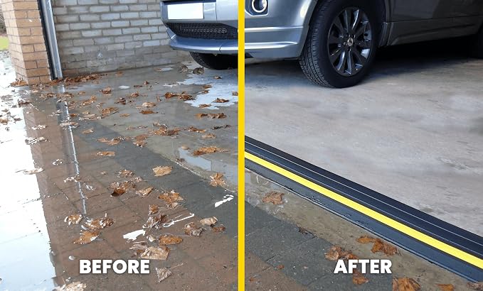 2" High Garage Door Flood Barrier Threshold Seal Kit ‘GARADAM’ | Flexible PVC | - Image 3
