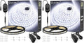 Onforu White LED Strip Lights, 32.8FT 6000K Super Bright Dimmable Tape Light Kit by Onforu