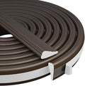 Kneelisa 3Pcs×196” Wedge-Shape Foam Window Weather Stripping Door Seal | by KNEELISA