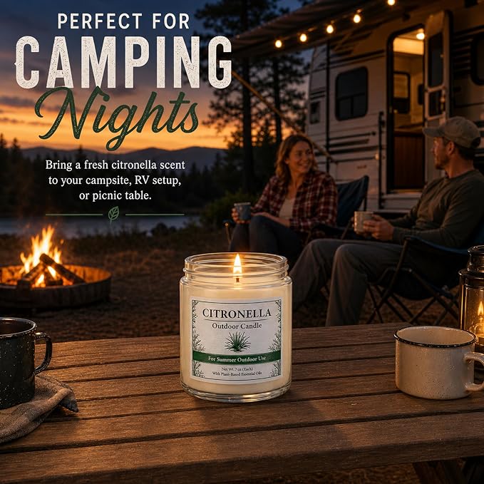 Citronella Candles Outdoor - Image 5
