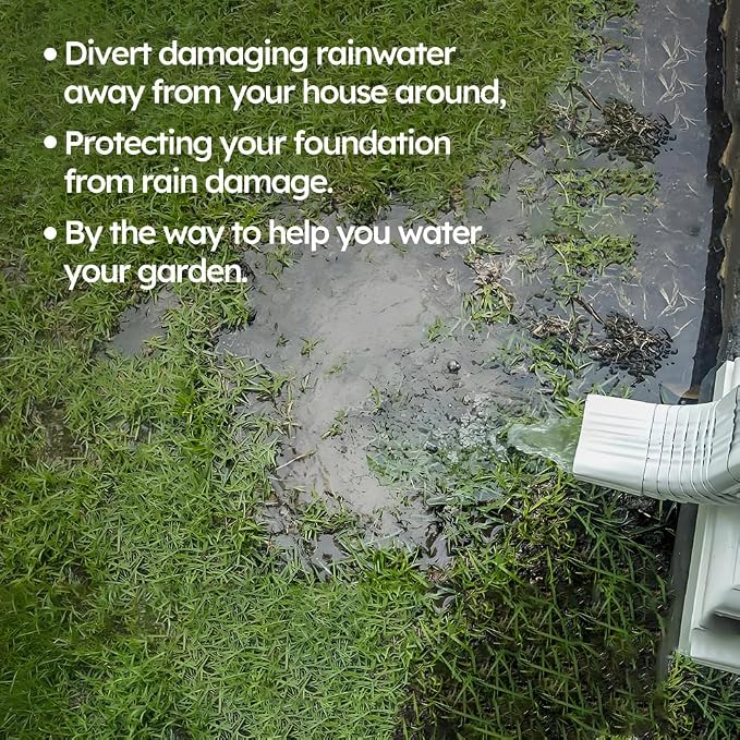 Gutter Downspout Extensions, 12 x 12in Catch Basin | Upgraded Low Profile - Image 4