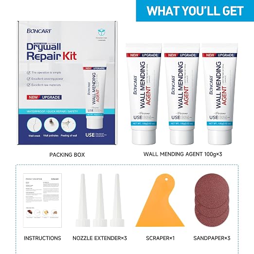 BONCART Spackle wall Repair Kit - Image 6