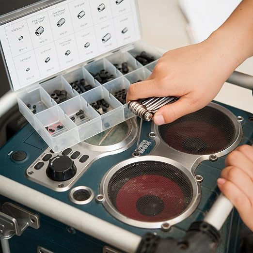 NEIKO 50484A Internal Hex Allen Set Screw Assortment Kit, Coarse and Fine - Image 5