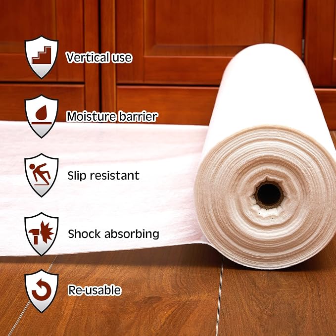 WaterproofAnti-Slip Self-Adhesive Carpet，Floor Protection, 50 Feet - Image 3