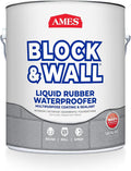 Ames Block & Wall™ Liquid Rubber Waterproofer Multi-Purpose Coating & Sealant by AmesResearchLaboratories