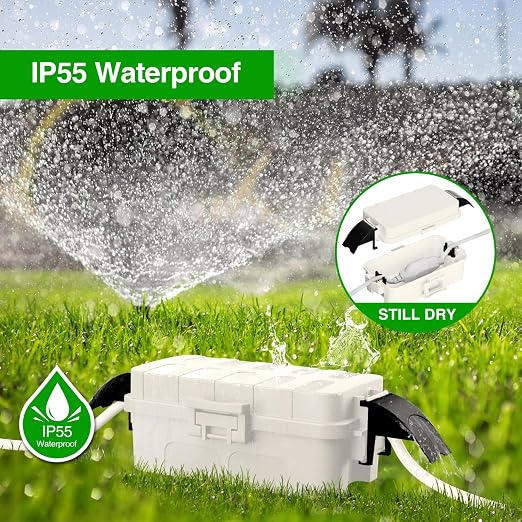 2 Pack IP55 Small Outdoor Electrical Box Waterproof, - Image 5