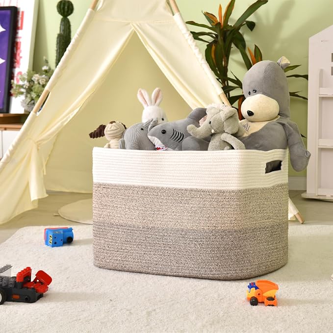 ICERZCZ Extra Large Blanket Basket - Image 6