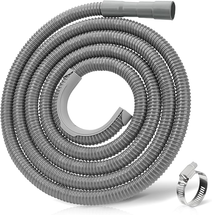 14Ft Universal Washing Machine Drain Hose Flexible Extension Hose | Flexible by Funmit