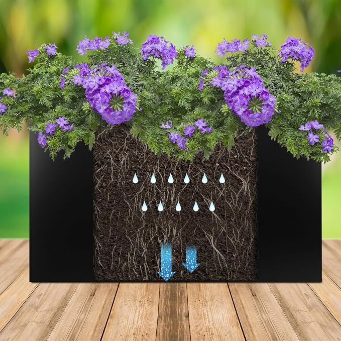 36"x12"x20" Large Metal Planter Box, Galvanized Steel Planter Box | Heavy-Duty - Image 4