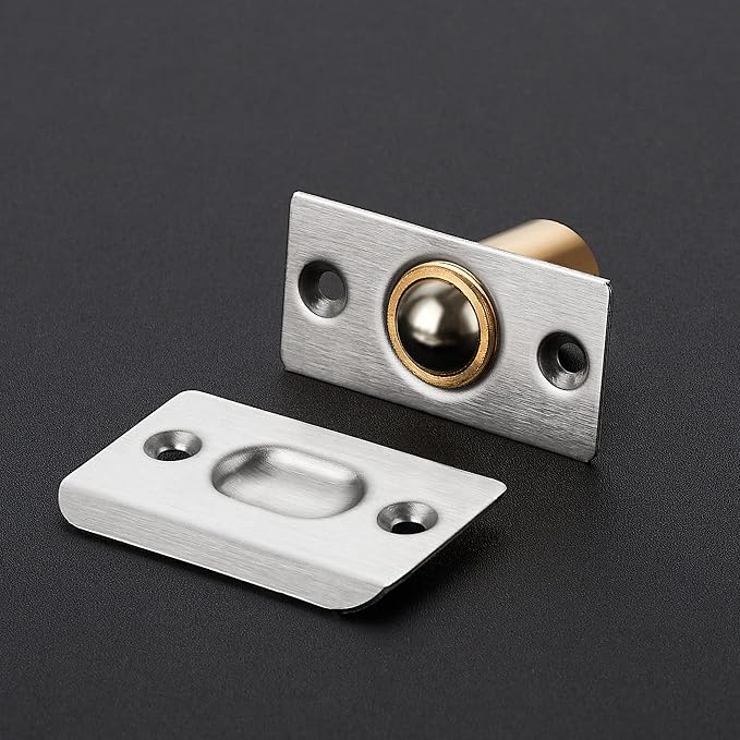 Ravinte Silver Door Ball Catch, Closet Door Latch Adjustable, 6 Pack | Solid - Image 4