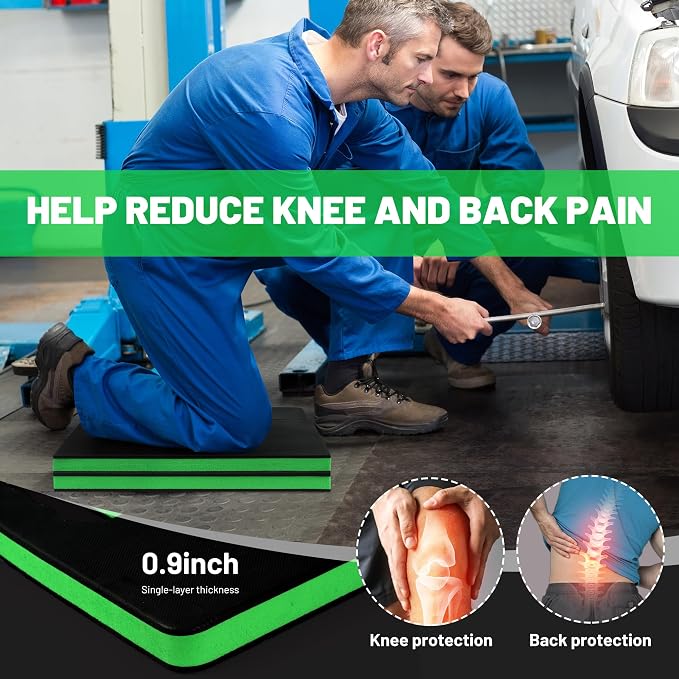Foldable Mechanic Mat Kneeling Pad, 0.9" Extra Thick EVA Foam - Image 4