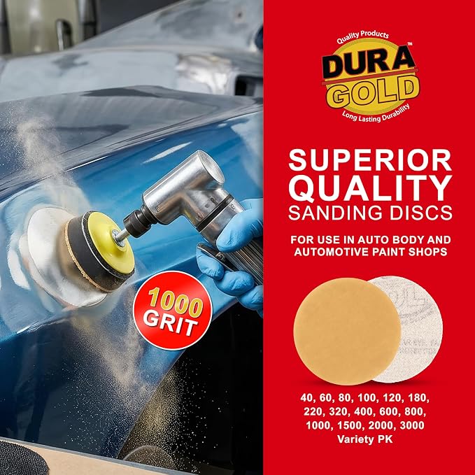 Dura-Gold Premium 2" Gold Hook & Loop Sanding Discs - Image 5