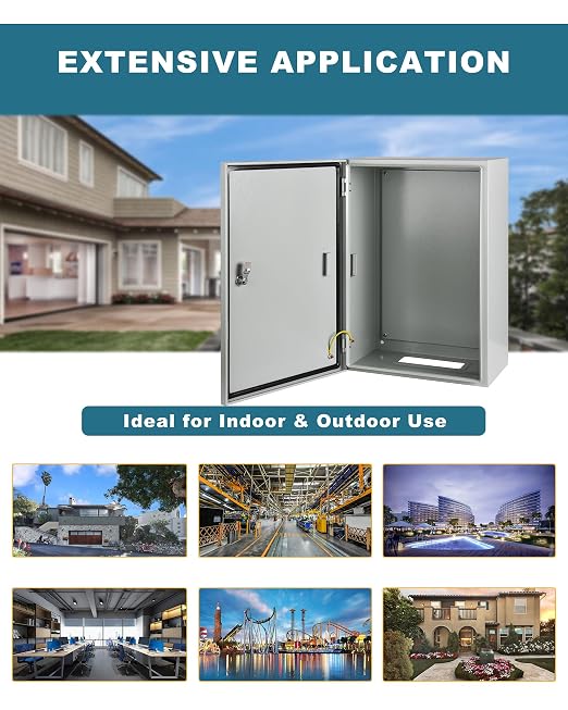 Waterproof Electrical Enclosure 24 x 16 x 10'', Outdoor Electrical Box - Image 7