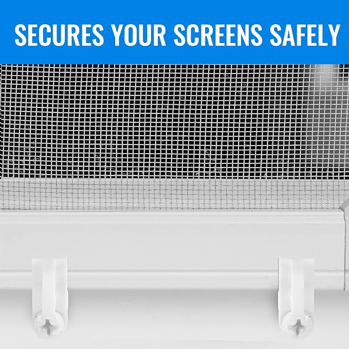 Blulu 24 Pack 3/8 in Nylon Window Screen Clip - Image 5