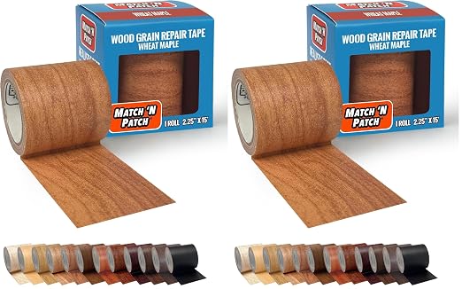MATCH 'N PATCH Wood Grain Repair Tape by MatchNPatch