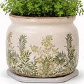 Cottage Ceramic Flower Pots by XiaanJiaju