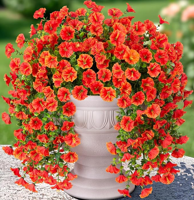 Artificial Fall Faux Hanging Flowers Plants by HyeFloraartificialflowers