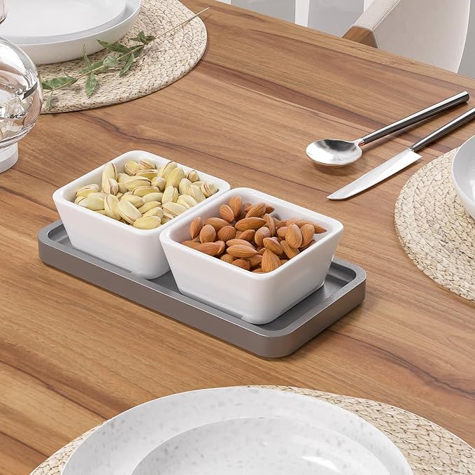 Weenson Bamboo Bathroom Vanity Tray, 7.9" x 4" x 0.8" | - Image 7