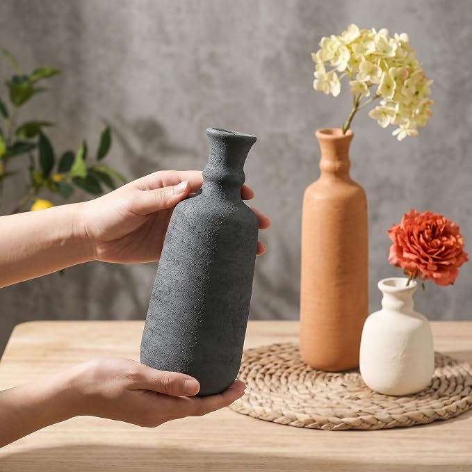 Ceramic Vase Set, Decorative Vases - Image 4