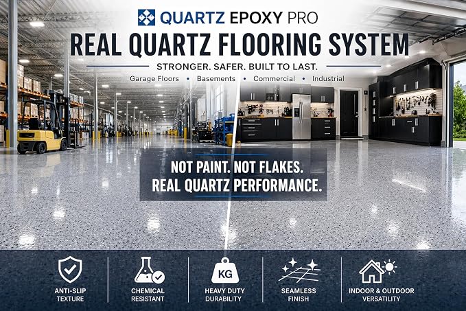 Premium Epoxy Quartz Sand Floor Coating - Image 8