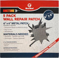 Red Devil 1212 6" x 6" ONETIME Wall Repair Patch, 5 Pack by RedDevil