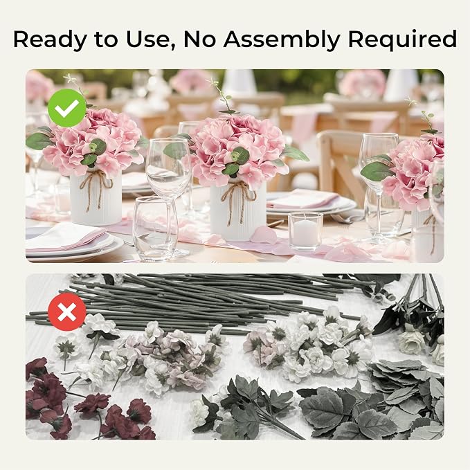 Auihiay 10PCS Flower Centerpieces - Image 5