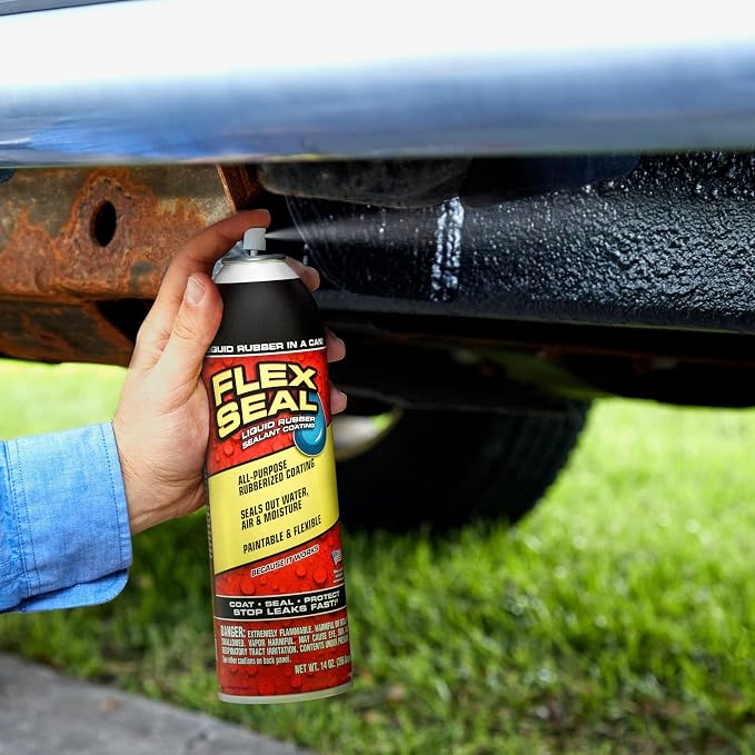 Flex Seal, 14 oz, Stop Leaks Instantly, Transparent Waterproof Rubber Spray On - Image 8