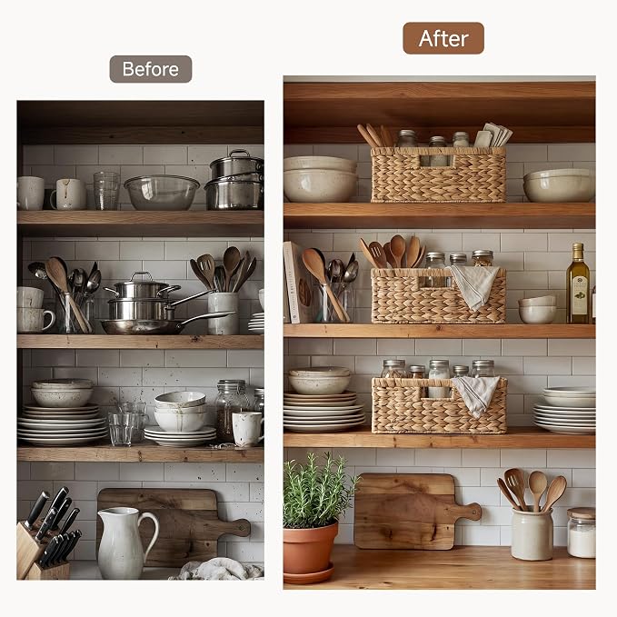 StorageWorks Large Wicker Baskets - Image 6
