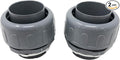 2-Inch Non-metallic Liquid Tight Straight Electrical Conduit Connector Fitting by Sealproof