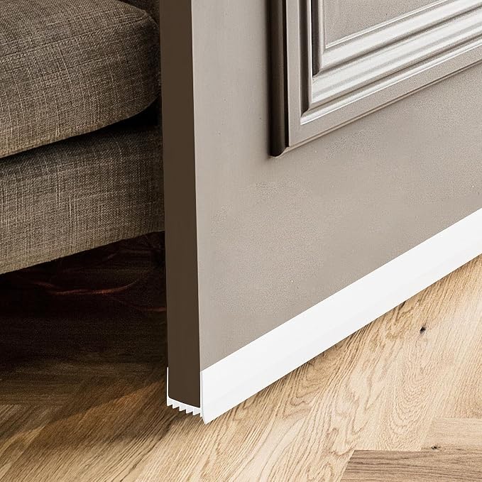 PVC Slide on Door Sweep with Foam Draft Stopper/Sweep - Image 2