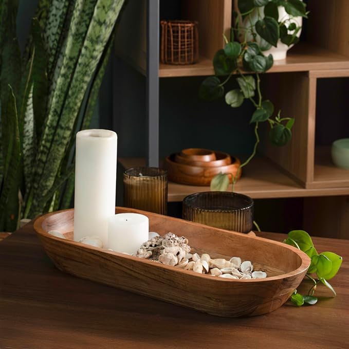 Wooden Dough Bowl - Image 4