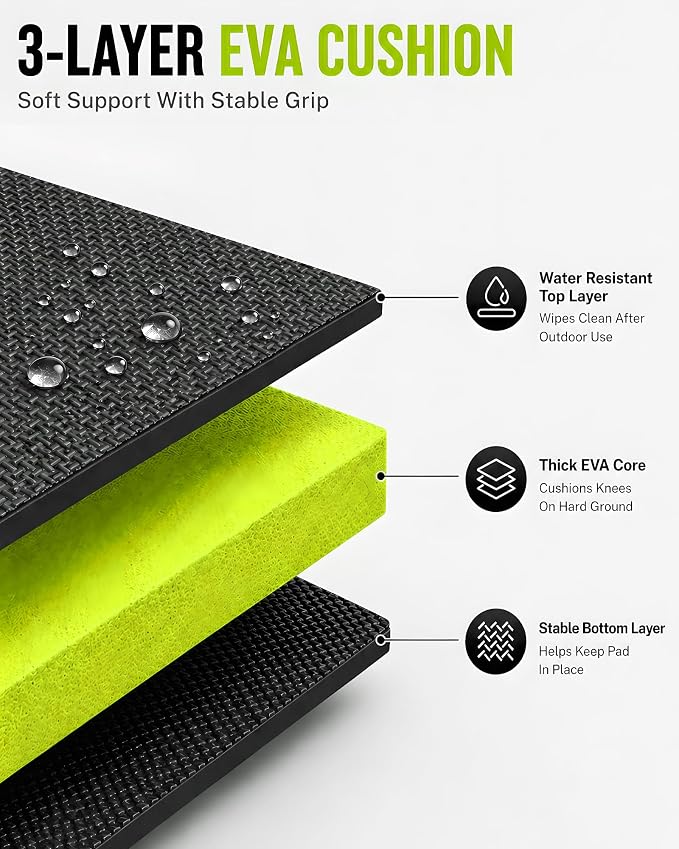 Mechanic Mat, 47.2 x 15.7 x 1 Inch Foldable Mechanic Kneeling Pad - Image 3