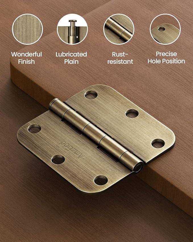Atique Brass Door Hinges - Image 6