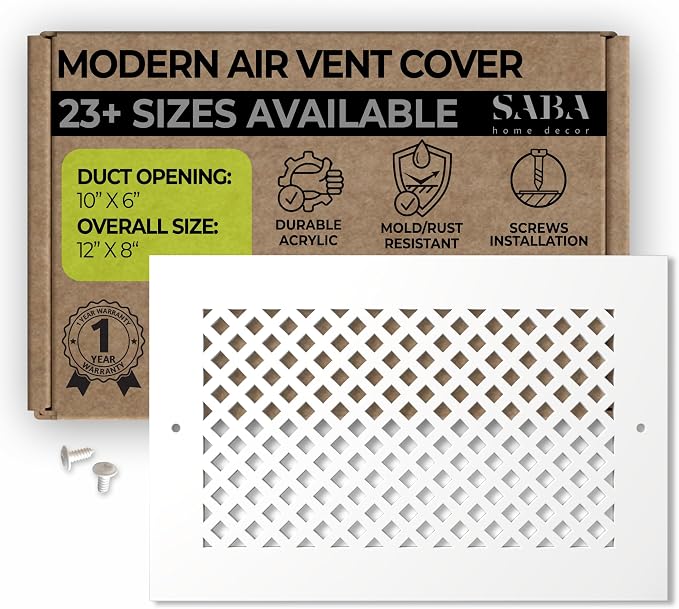 SABA Home Decor Air Vent Cover Grille by SABAHomeDecor