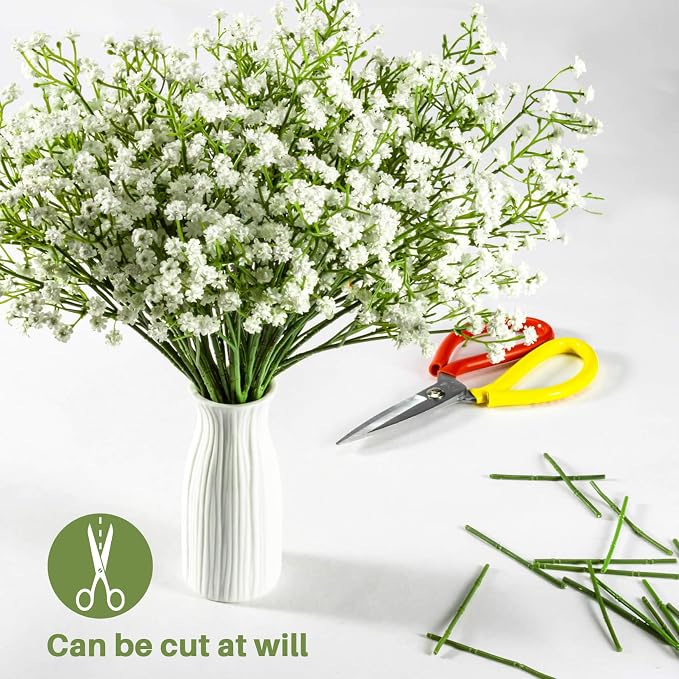 MAQIHAN 30 Babys Breath Artificial Flowers - Image 3