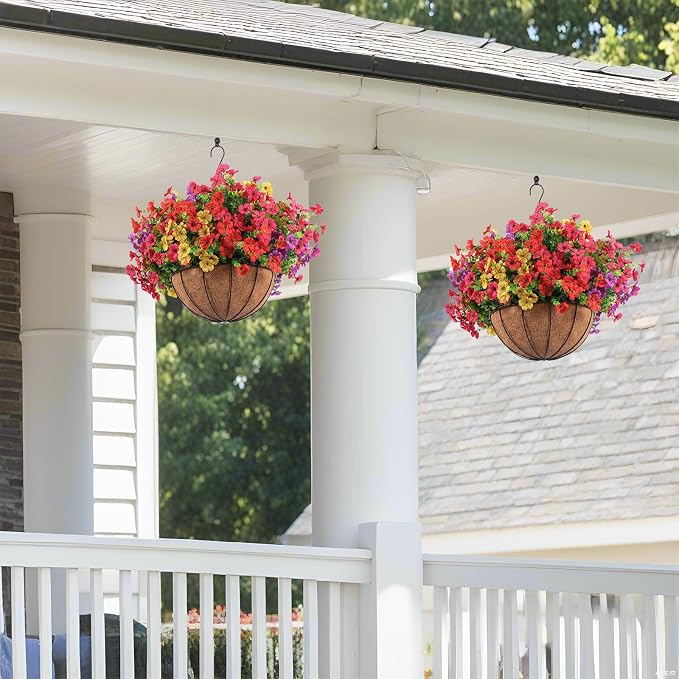 Hananona 2 Set Artificial Outdoor Flowers - Image 5