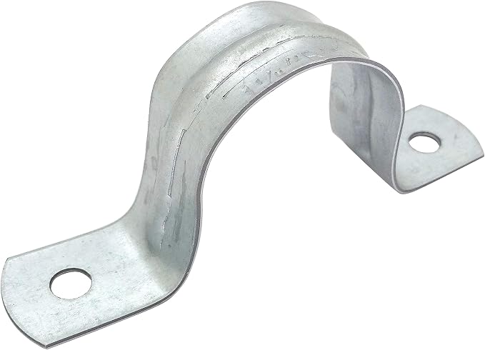 MadMetals Rigid Pipe Strap Clamp Hanger, 1-1/4 Inch, Wall Mount by Unknown