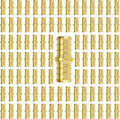 100-Pack 1/2 Inch PEX Coupling | Brass by SUNGATOR