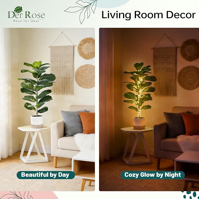 Der Rose 2 Pack 30" Artificial Plants - Image 5
